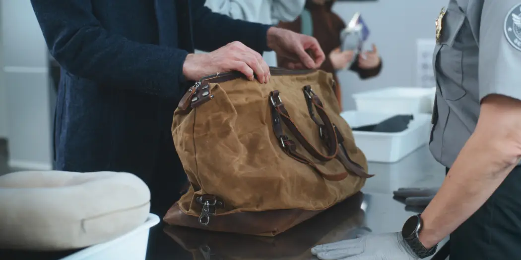 Suitcase crammed with cash at airport screening
